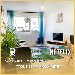 Appartement 5 Minutes Saint Charles, Marseille